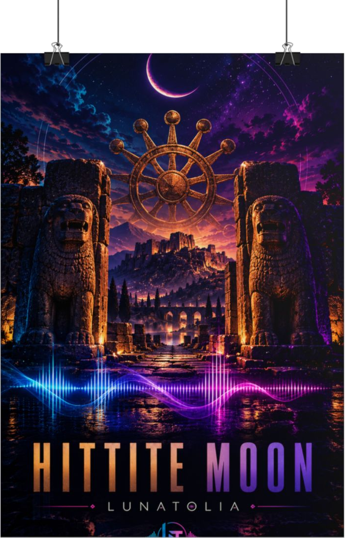 Hittite Moon Poster